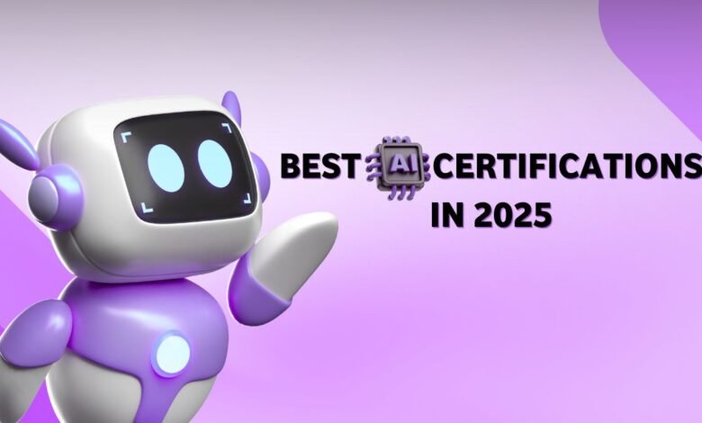 best AI Certifications