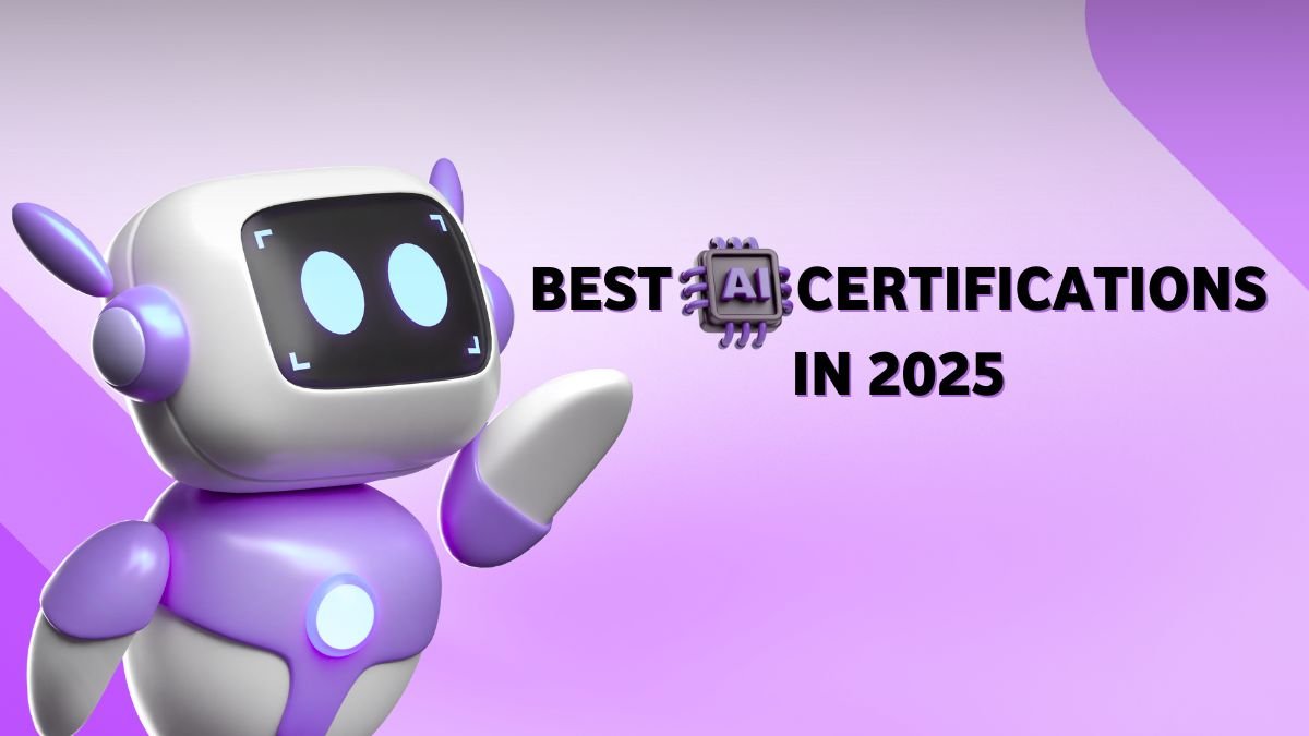 best AI Certifications