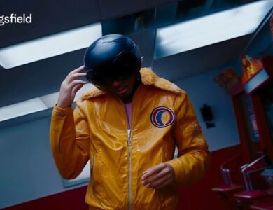 a man wearing a helmet