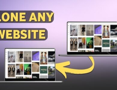 two website clone with ai